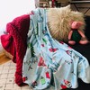 Disney Parks Sketch Fleece Throw Blanket: Perfect Gift for Disney Fans