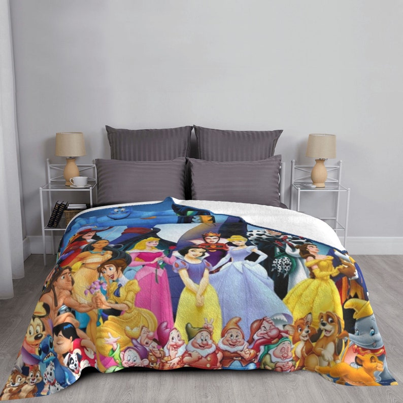Disney Personalized Fleece Blanket - Custom Name and Design - Perfect Gift for Fans of All Ages - Image 3