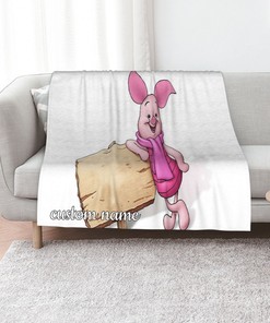Disney Piglet Blanket - Soft Fleece Throw for Any Room in Your Home