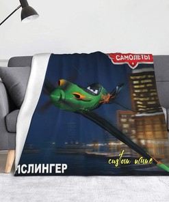 Disney Planes Name Personalized Baby Blanket for Shower Gift