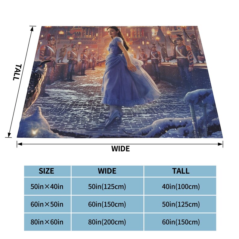 Disney Princess Quilt, Blanket and Birthday Party Theme - Perfect for Christmas Gifts and Movie Lovers - Image 3