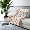 Disney Pumpkin Blanket with Hidden Mickey - Perfect for Fall, Halloween and Thanksgiving