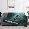 Disney Raya and The Last Dragon Fleece Blanket - Personalized with Custom Name for Kids