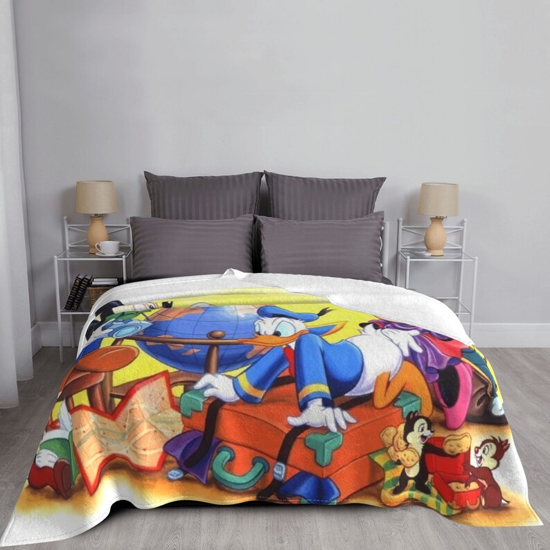 Disney TV Show Character Fleece Blanket - Personalized Name and Design - Perfect Gift for Fans - Image 3