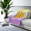 Disney Tangled Rapunzel Sherpa Fleece Blanket - Perfect Disney Couch Blanket and Home Decor