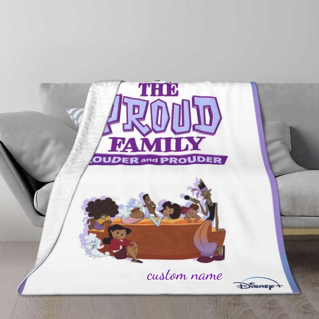 Disney The Proud Family Characters Themed Throw Blanket Perfect for Gifts