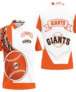 Display the San Francisco Giants 3D All Over Print Polo Shirt with Breathable Fabric proudly