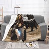 Doctor Who Custom Name Double Layer Blanket for Kids and Adults, Christmas Bedroom Decor Gifts