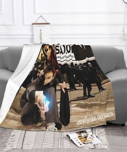 Doctor Who Custom Name Double Layer Blanket for Kids and Adults, Christmas Bedroom Decor Gifts