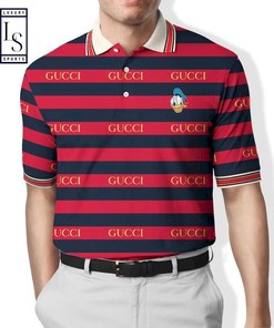 Donald Duck Gucci Premium 3D Polo Shirt with Unique and Luxury Design