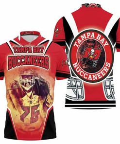 Donovan Smith 76 Tampa Bay Buccaneers 3D All Over Print Polo Shirt with Stylish Design and Breathable Fabric