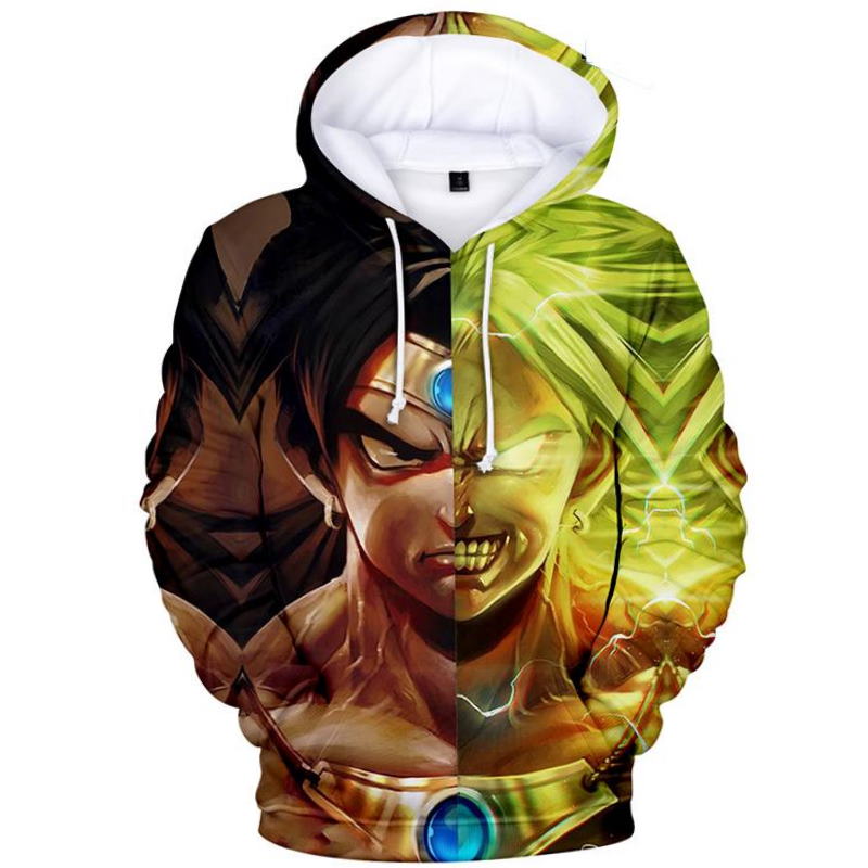 Dragon Ball Anime Series Saiyan Goku All Over Print Hoodie 3D