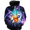 Dragon Ball Cosplay Zipper Hoodie 3D Printed All Over Print Hoodie