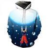 Dragon Ball Pocker Anime Harajuku All Over Print Hoodie 3D