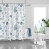 Dragonfly and Floral Shower Curtain - Beautiful Bath Curtain-Loving Bathroom Decor