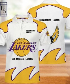 Dress Like a Pro with the Los Angeles Lakers NBA Basketball Polo Shirt