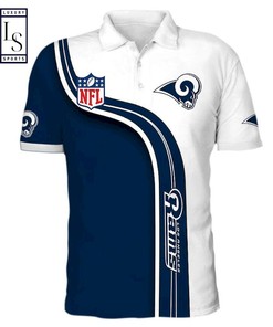 Dress Like a Pro with the Los Angeles Rams NFL Polo Shirt
