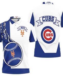 Dress to Impress with the Mets 3D All Over Print Polo Shirt