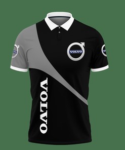 Dress up your wardrobe with the 3D Printed Volvo Pvt-Ht Polo Shirt Ver 1 (Black) and a personalized 3D print design.
