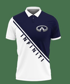 Drive in style with the Infiniti An-Va 3D Printed Polo Shirt, featuring a personalized 3D polo shirt design