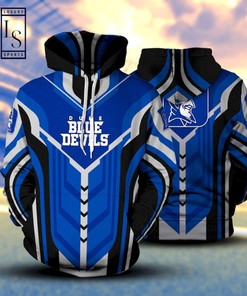 Dunk into Style with Duke Blue Devils NCAA 3D Hoodie
