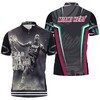 Dwyane Wade Miami Heat Fear The Legend Player Polo Shirt - 3D T-Shirt with Breathable Fabric and Athleisure Collar