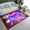 Dynamic Cool Pattern Game Rug - 3D Non-Slip Gamer Carpet Decor