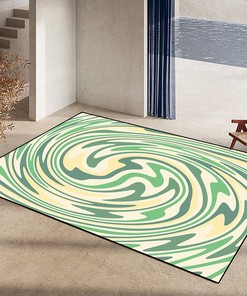 EPONGEKIT Area Rug - Carpet Runner Home Decor Doormat Yoga Patio, Multicolor 70s Style
