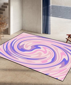 EPONGEKIT Area Rug - Indoor Outdoor Living Room Kids Room Home Decor Doormat Yoga Mat Patio in 70s Style