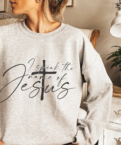 Easter Christian T-Shirt with Name Of Jesus And Faith Design