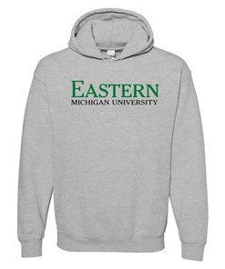Eastern Michigan Institutional Logo Shirt Sweatshirt Pullover Hoodie