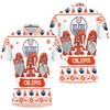 Edmonton Oilers Ugly Sweatshirt and Personalized All Over Print Polo T-shirt for a cozy winter night