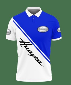 Effortlessly Blue: 3D Printed Pagani Huayra Polo Shirt Ver 1 with Polo Collar