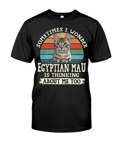 Egyptian Mau Love Chic T-Shirt, Cozy Hoodie And Warm Crewneck