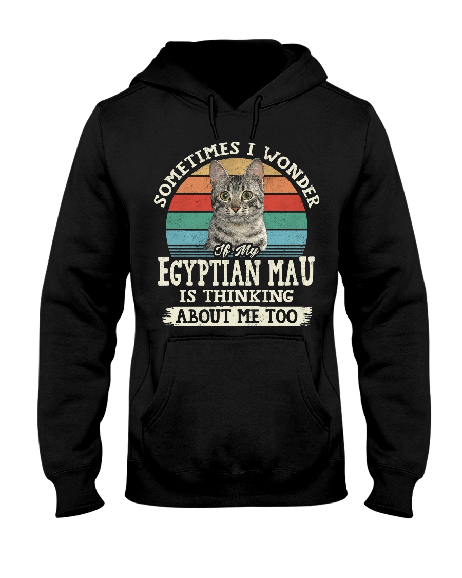 Egyptian Mau Love Chic T-Shirt, Cozy Hoodie And Warm Crewneck - Image 2