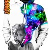Einstein Puffs Custom All Over Print 3D Hoodie