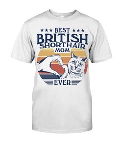 Elegant British Shorthair Cat T-Shirt For Women - A Perfect Addition To Your Cat Clothing Collection