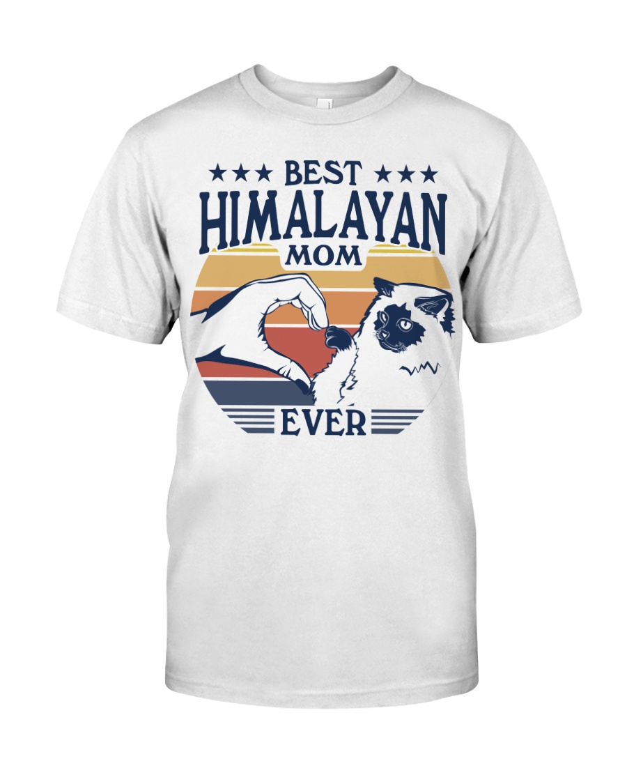 Elegant Himalayan Cat T-Shirt For Women - A Perfect Gift For Cat Lovers