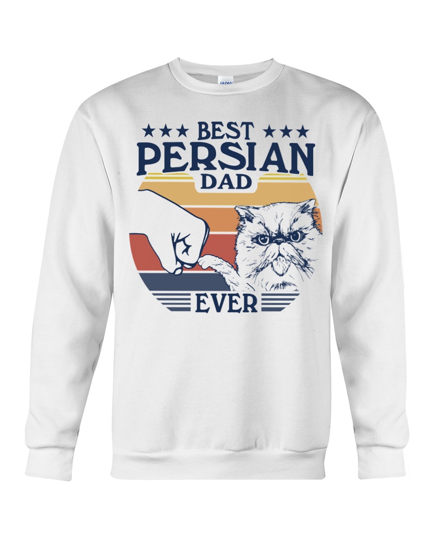 Elegant Persian Cat Crewneck Sweatshirt - Add A Touch Of Elegance To Your Cat Clothing Collection - Image 4