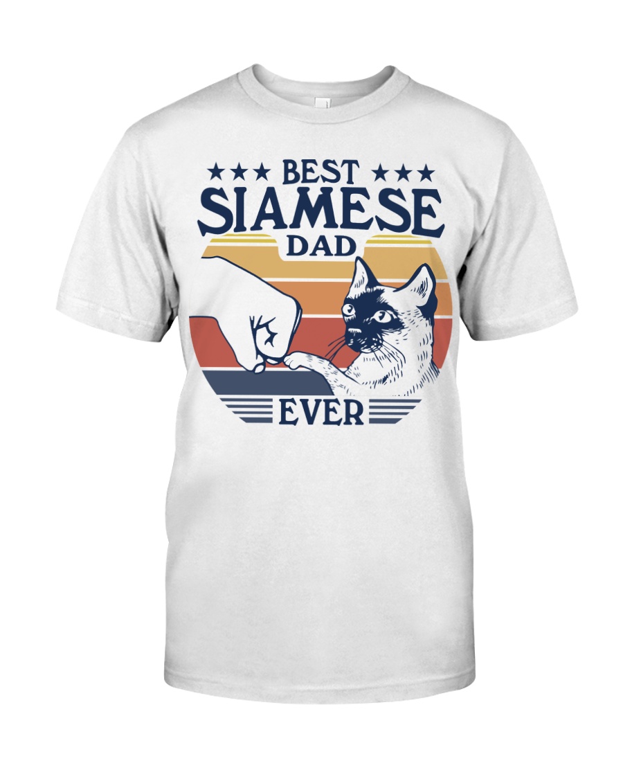 Elegant Siamese Cat T-Shirt For Men - Celebrate Your Feline Friend In Style