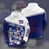 Elevate Your Fan Spirit with New York Giants Custom Sport All Over Print Hoodie 3D