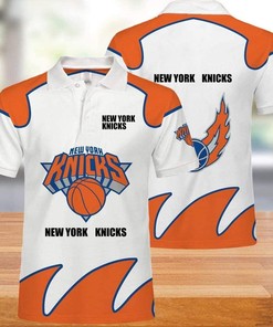 Elevate Your Game with These Trendy New York Knicks 3D Print Casual Summer Polo Shirts
