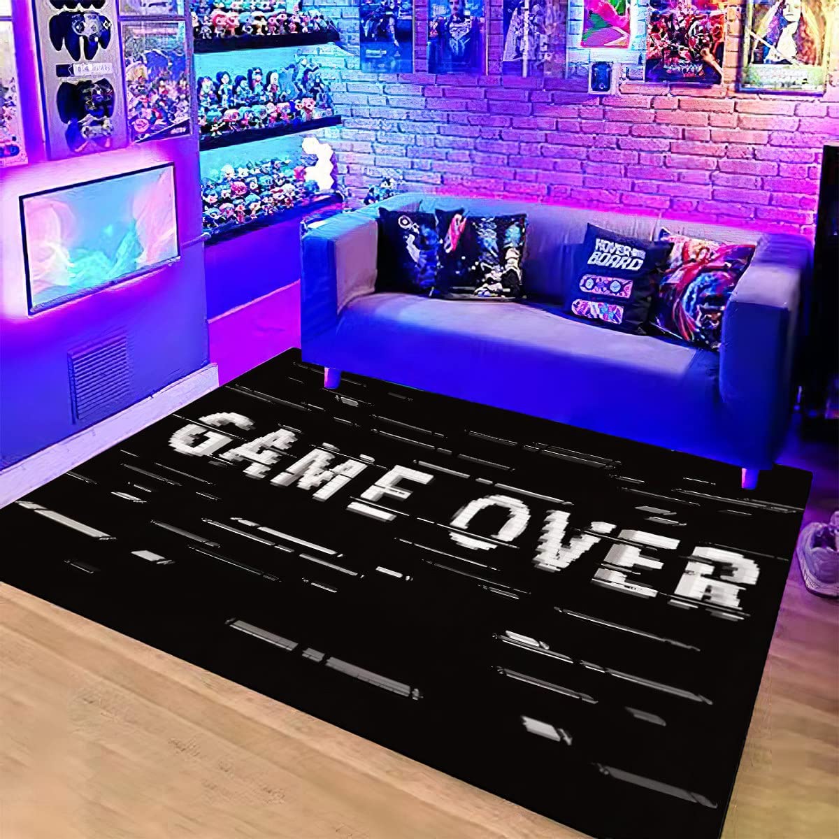 Elevate Your Gaming Haven with LUCKYLEI Large Game Room Area Rugs - Image 2