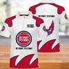 Elevate Your Style with NBA Detroit Pistons 3D All Over Print Polo Shirt