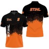Embody the spirit of Stihl with Our 3D Polo Shirt Jersey All-Over Print Featuring A Classic Design