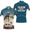 Embrace the Real Power with Falcon and the Winter Soldier Real Power 3D All Over Print Polo Shirt