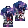 Embrace the Starry Skies with Juice Wrld 999 Polo Shirt in All Over Print