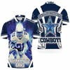 Emmitt Smith Dallas Cowboys Super Bowl 2021 NFC East Division All Over Print 3D Polo Shirt
