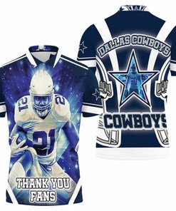 Emmitt Smith Dallas Cowboys Super Bowl 2021 NFC East Division All Over Print 3D Polo Shirt