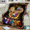 Encanto Personalized Mink Blanket, Encanto Movie Themed Gift Idea for Kids Christmas Gift Disney Blanket